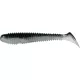 Rapture Ribbed Swing Shad 4cm Black Silver Plastična vaba 14 kos
