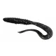 Rapture Mad Worm 8cm Dark Black Plastična vaba 10 kosov