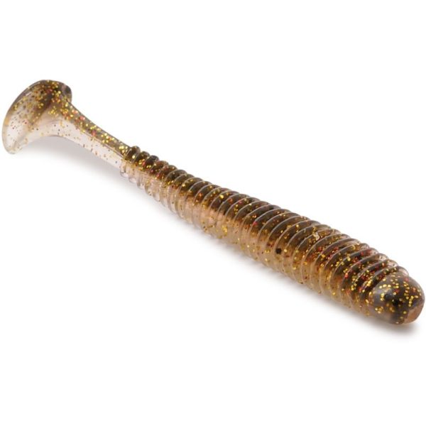 Rapture Rib Slim Shady 8.75cm Gold Shiner Plastična Vaba 10 kos