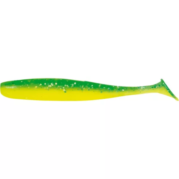 Rapture Xciter Shad 7.5cm Lime Yellow Plastična vaba 8 kosov