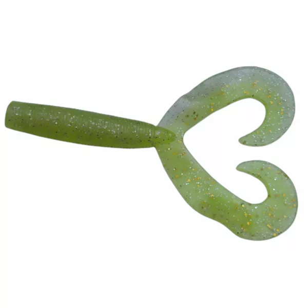 Rapture Twin Grub 9cm Chartreuse Ghost Plastična vaba 10kom
