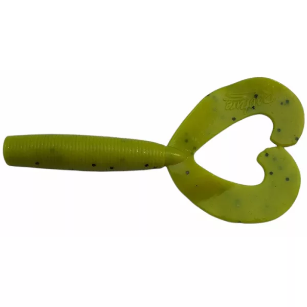 Rapture Twin Grub 9cm Chartreuse Plastična vaba 10kom