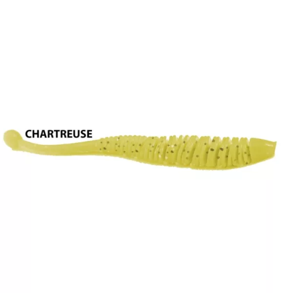 Rapture Evoke Worm 6cm Chartreuse Plastična vaba 12 kosi