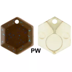 Rapture Area Bottom Hexa 1cm 1,3gr PW Žlica Blinkavka