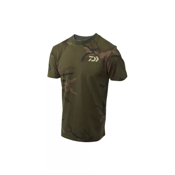 Daiwa Carp Camo Green Camo Póló M