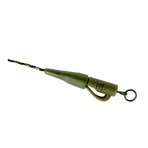 K-Karp DT XTR Clip 90cm Rjavi svinčen predvez s hitro sponko 2kom