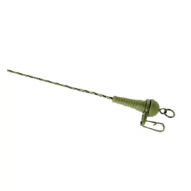   K-Karp DT Sleeve Rig 90cm Zeleni svinčen predvez z varnostno sponko 2kom