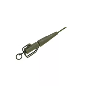   K-Karp DT XTR GTD Clip 90cm Rjavi svinčen predvez z varnostno sponko 2kom