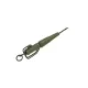 K-Karp DT XTR GTD Clip 90cm Rjavi svinčen predvez z varnostno sponko 2kom