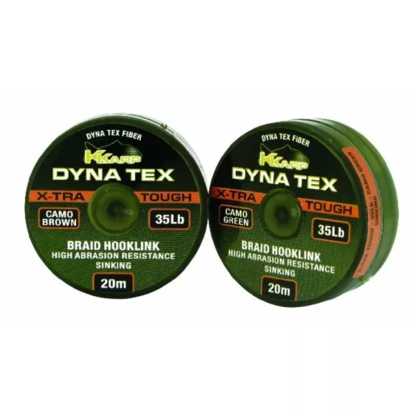 K-Karp Xtra Tough 20m 45lb Camo Zelena Pletena predvrvica