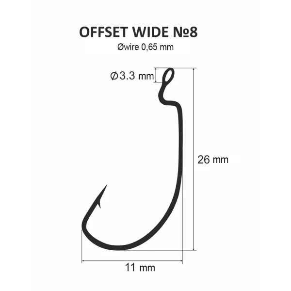 DS Offset wide No. 8. (6kosi/paket)