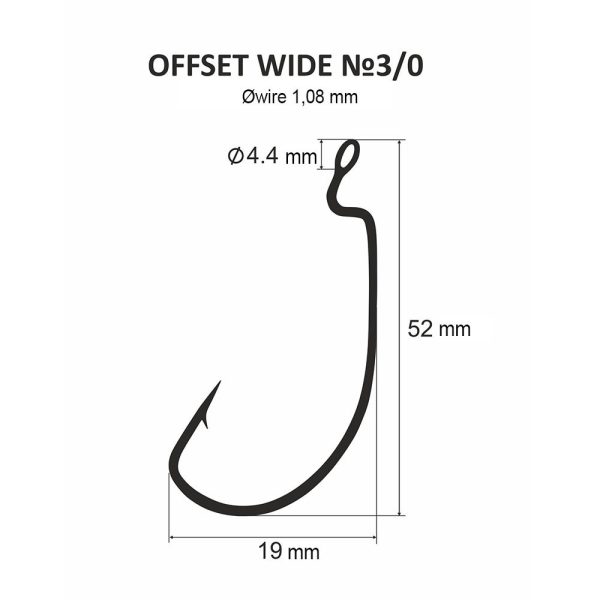 DS Offset wide No. 3/0 (3kosi/paket)