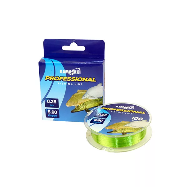 Kamasaki Professional 100m 0.40mm Monofilni Glavni laks