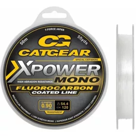 Catgear Xpower Mono Leader FC 50m 200lb Monofilna predvrvica