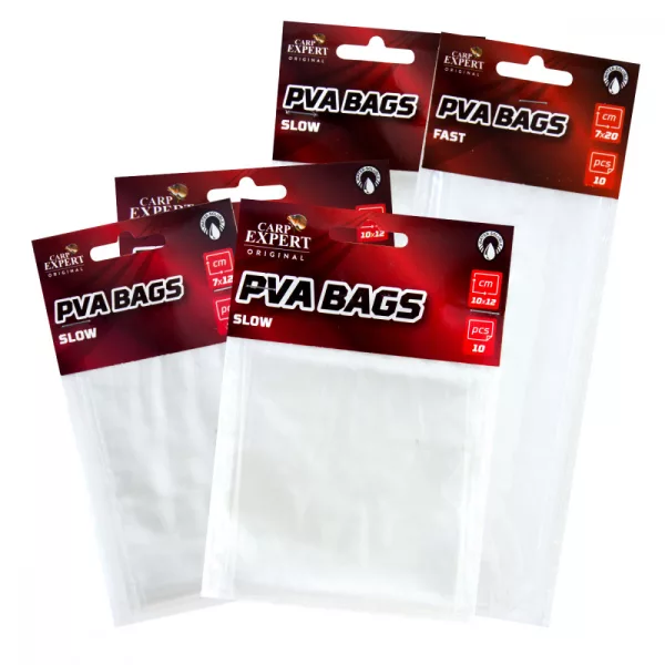 Carp Expert PVA Vrečke Počasno Topne (70Mmx200Mm)