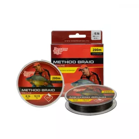 Vrvica Benzar Method Braid 0,16Mm 12,13 Kg 200M Dark Brown