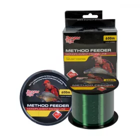 Vrvica Benzar Method Feeder Mono Dark Green 600M 0.25Mm