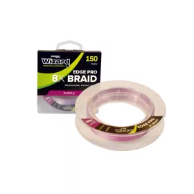   Wizard Edge Pro Vijolična 8X Braid 0,23mm 150m Pletena Glavna Vrvica