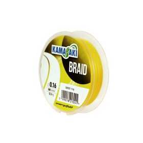Kamasaki Braid Yellow Pletena Vrvica 0,28mm 27,5kg 100m