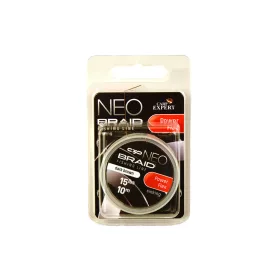   Carp Express Neo Powerlex Dark Brown 25lbs Kopásálló Fonott Süllyedő Előkezsinór 10m