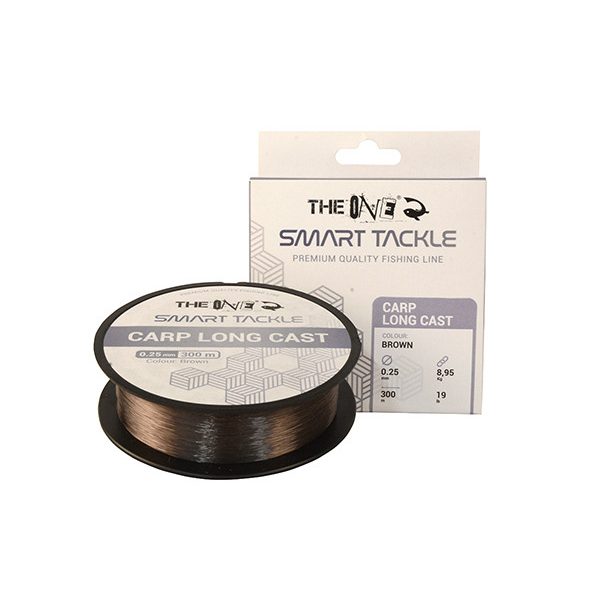 The One Carp Long Cast Rjav 300m 0.25mm Monofilni Glavni laks