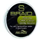Nevis S Braid 15m 0.12mm Pletena predvrvica-Zelena