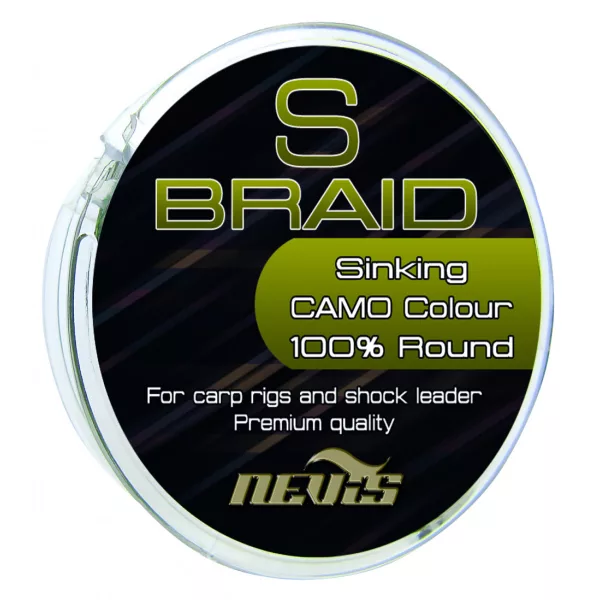 Nevis S Braid 15m 0.14mm Pletena predvrvica-Zelena