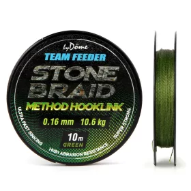   Haldorádó By Döme TF Stone Braid 10m 0,20mm Pletena predvrvica-Zelena