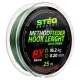 Stég Stég Method Feeder predvrvica 0.12mm 25m Pletena predvrvica-Temno zelena