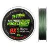 Stég Stég Method Feeder predvrvica 0.16mm 25m Pletena predvrvica-Temno zelena