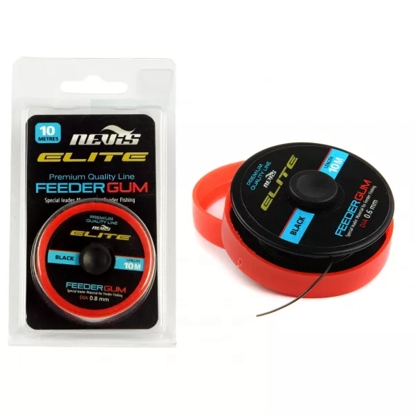 Nevis Elit Black Feeder Guma 0,80mm 10m 7,5kg