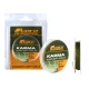 Carp Academy Karma Hooklink 20m 0.26mm 15lb Camo Pletena predvrvica-Zelena
