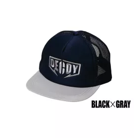 Decoy DA-17 Flat Mesh Cap Black Grey Baseball Sapka 1db