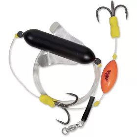 BLACK CAT WORM RIVER RIG 2,00m - predvrvica za soma