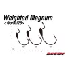 Decoy Worm 126 Magnum #8/0 9gr Súlyozott Offset Horog 3db
