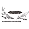 Decoy BL-6S Willow Leaf Silver 3 Spinner Blade Forgóval 2db