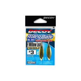 Decoy BL-6G Willow Leaf Gold 2 Spinner Blade Forgóval 2db