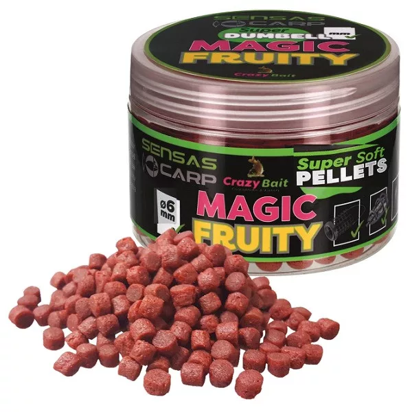 Sensas Super Soft Magic Fruity 6mm Kaveljni pelet 60gr