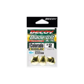 Decoy BL-7G Cr Colorado Gold 3 Spinner Blade 4db