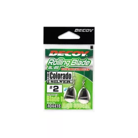 Decoy BL-8S Colorado Silver 4 Spinner Blade Forgóval 2db