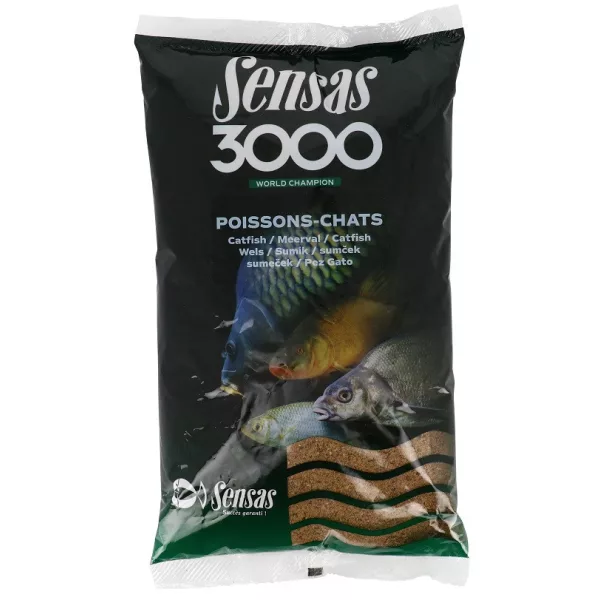 Sensas 3000 American Catfish Vaba 1kg