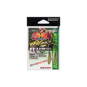   Decoy Worm 230G Makisagu Blade Gold #2/0 2,5gr Súlyozott Offset Horog 1db