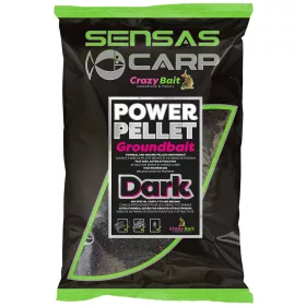 Sensas UK Power Pelet Temna Vaba 2kg