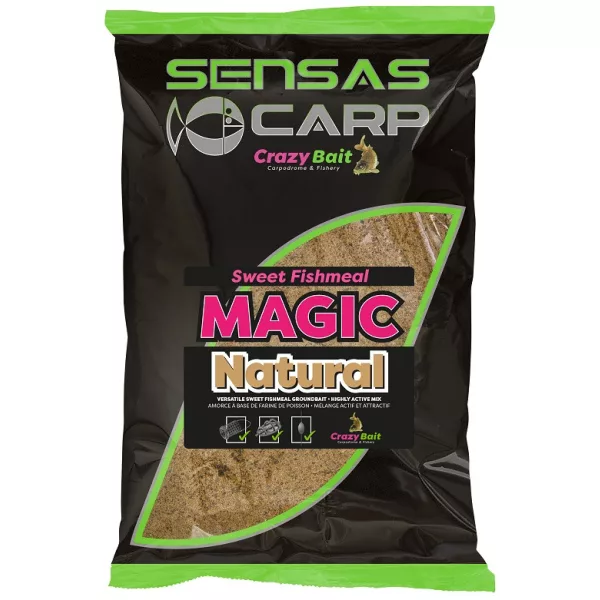 Sensas UK Sladek Ribja Moka Magic Naravno Vaba 2kg