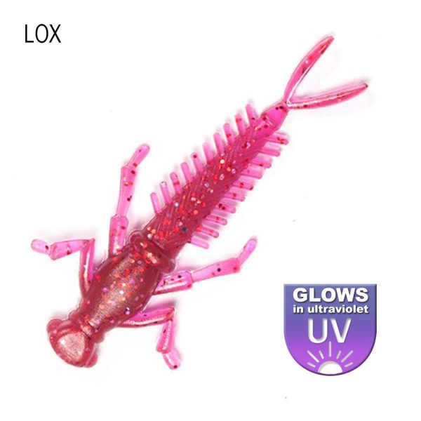 DS Nymph 5,08cm Lox 10 kosov/paket plastična vaba