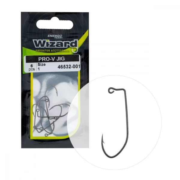 Wizard Pro-V Jig Z ušesom in brado 1 Spining-offset trnek