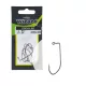 Wizard Pro-V Jig Z ušesom in brado 2/0 Spining-offset trnek