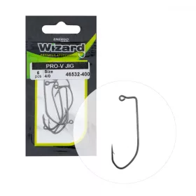 Wizard Pro-V Jig Z ušesom in brado 4/0 Spining-offset trnek