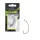 Wizard Wide Gap Worm Z ušesom in brado 3/0 Spining-offset trnek
