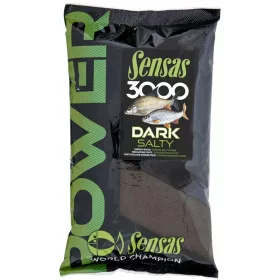 Sensas 3000 Power Dark Salty Krma za ribe 1kg